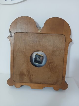 Orologio da parete HERTZ vintage Legno