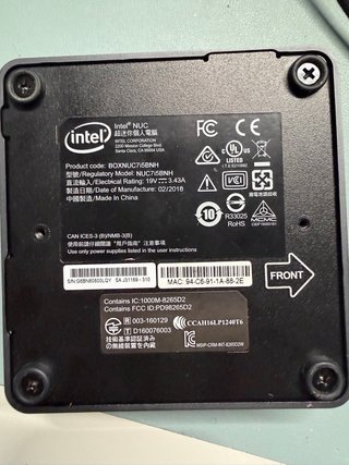 Intel NUC i5 7ª Gen