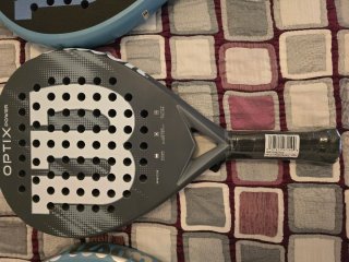 Set di racchette da padel Wilson Endure LS V1 e Optix V2
