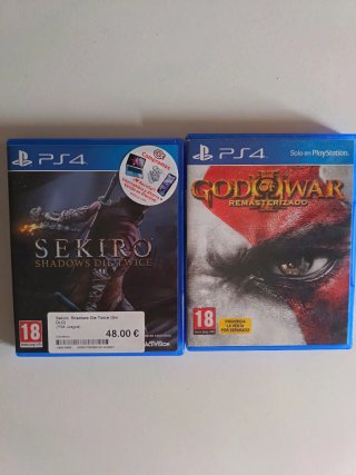 Sekiro y God of War 3 Ps4