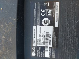 Placa Electrónica TV LG 29" y Nevir 28"
