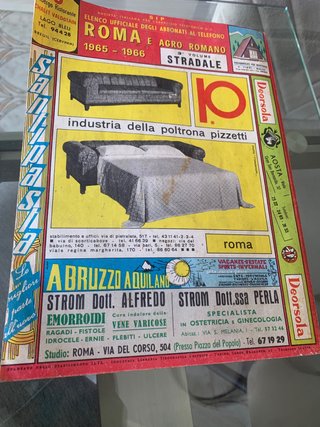 Elenco Telefonico Roma 1965-1966