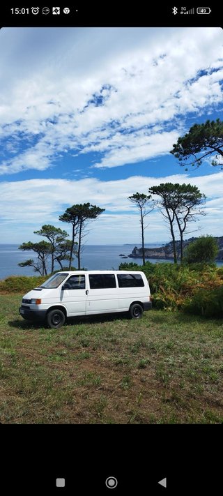 Volkswagen Transporter camper.