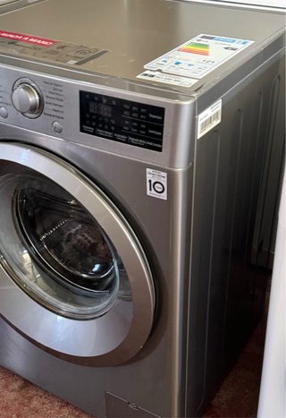 LAVADORA LG DIRECT DRIVE 7 KILOS INOX A+++