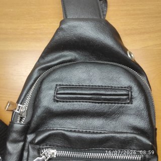 Borsello monospalla AC Milan nero