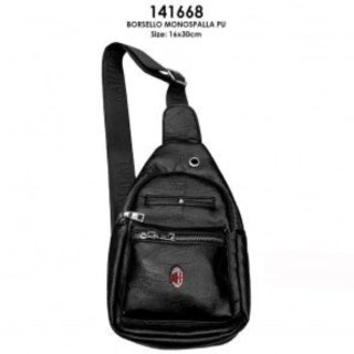 Borsello monospalla AC Milan nero