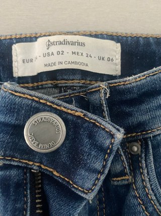 Pantalones vaqueros flare azules