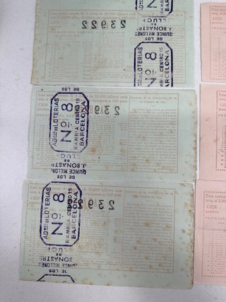 Lotería Nacional Antigua Española