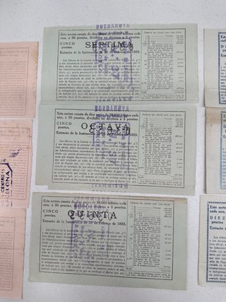 Lotería Nacional Antigua Española