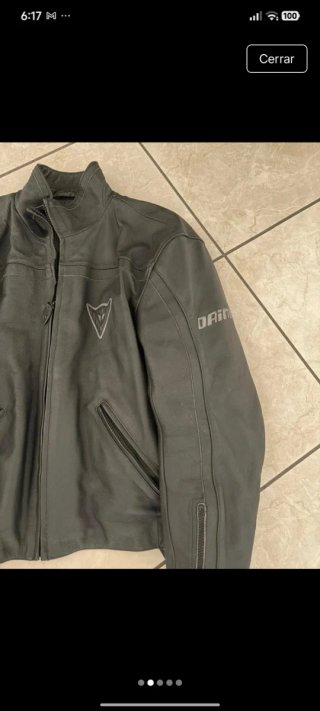 Chaqueta moto cuero Dainese Imatra Pro T56