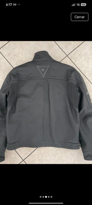 Chaqueta moto cuero Dainese Imatra Pro T56