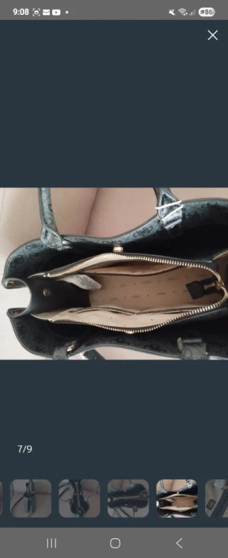 Bolso Guess Negro/Gris
