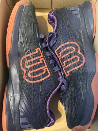 Zapatillas Tenis/Padel Wilson Azul/Naranja