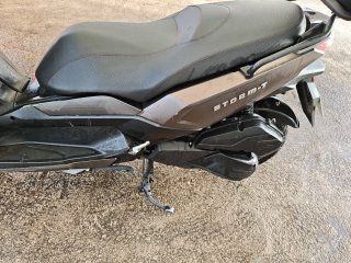 Wottan Storm 125 Maxi Scooter Negra/Gris