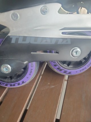 Patines en línea con protecciones número 41