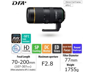 Objetivo FA70-200mmF2.8ED