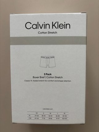 Calvin Klein Pack 3 Boxer Talla L
