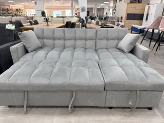 Sofá cama chaise longue gris Chollo!