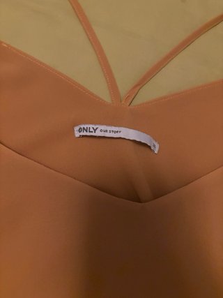 Top Only Naranja Talla Única