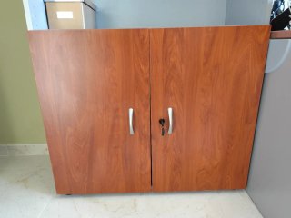 Estantería de oficina madera y metal