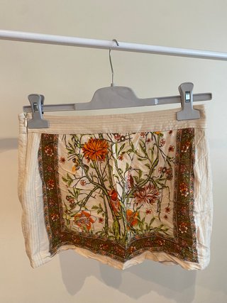 Falda Corta Boho Estampada