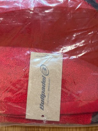 Toalla Bullpadel Roja 100x50