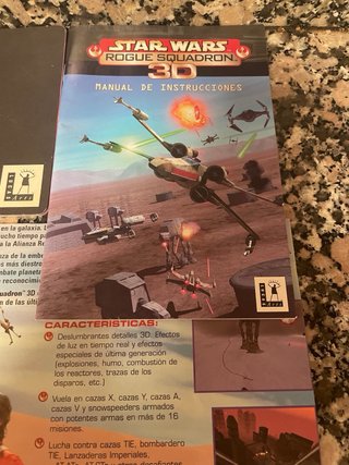 Manuales Star Wars PC: Rogue Squadron 3D y Episodi