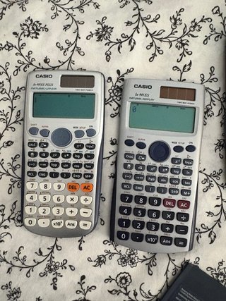 Calculadoras Casio fx-991ES PLUS y fx-991ES