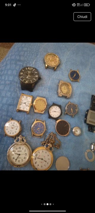 Lotto orologi uomo/donna