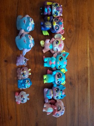 Lote 13 Figuras Hatchimals CollEGGtibles