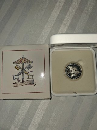 Moneda 10 Euros Vaticano Sede Vacante MMXXIII