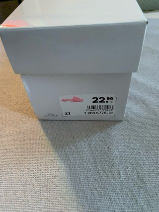 Zapatos Yameizi Beige/Dorado Talla 38