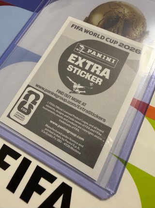Cromo Messi Dorado Extra Panini FIFA WC 26