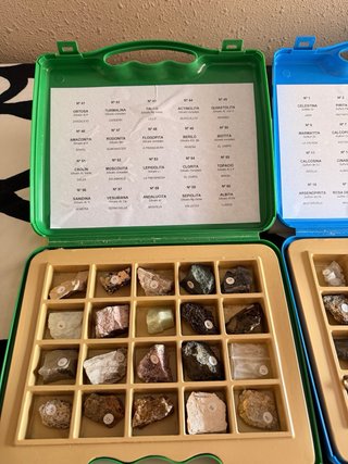Kit di minerali educativi