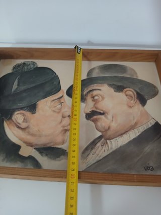 Vassoio Legno Don Camillo e Peppone