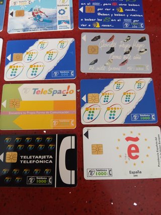 15 Carte Telefoniche Spagna Cabitel