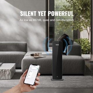 Macchina per Aria Aromatica Domestica, Diffusore d'Aria Fredda Intelligente Bluetooth da 950ml, Diffusore di Oli Essenziali Senza Acqua per 3000mq, Macchina per Aromaterapia da Tavolo per Camere