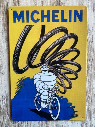 Cartel Michelin Vintage Bicicleta