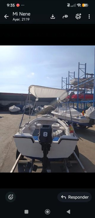 Barco con remolque