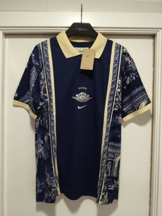 Camiseta Paris Azul Beige