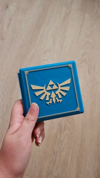 Estuche Zelda para cartuchos de Switch