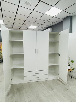Armario 4 puertas 2 cajones envío gratis