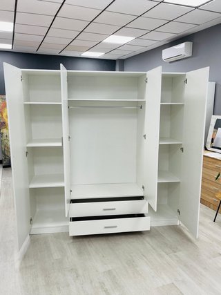 Armario 4 puertas 2 cajones envío gratis