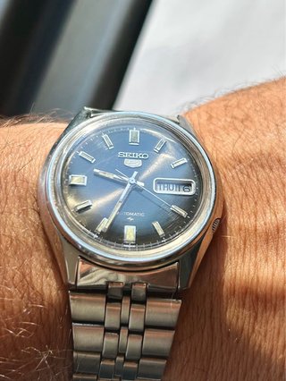 Reloj Seiko 7009-4040 Automático Esfera Azul