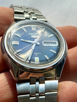 Reloj Seiko 7009-4040 Automático Esfera Azul