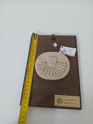 Meridiana in Pietra su Pannello Legno
