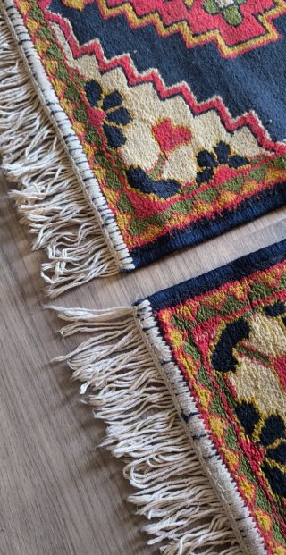 2 tappeti Kilim in lana vintage 110x50 cm