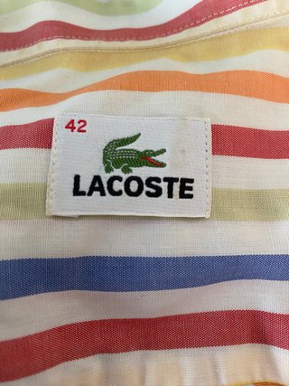 Camisa Rayas Vintage LACOSTE Multicolor