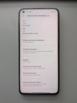 Xiaomi 11 Lite 5G NE Negro.