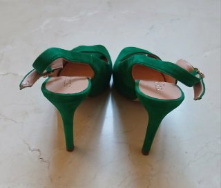 Pedro Miralles Tacones Talla 36 Verde